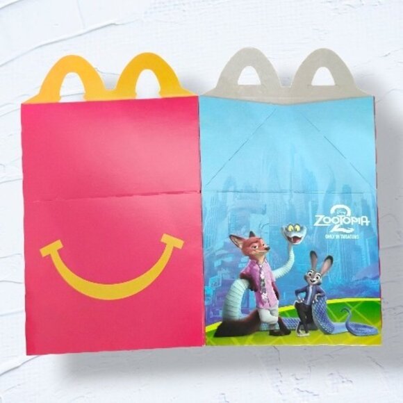 2025 Zootopia 2 McDonalds Happy Meal Box EMPTY BOX ONLY - Picture 7 of 7